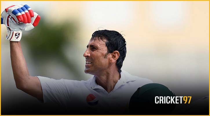 শেষবার ব্যাটিং করলেন ইউনিস খান
