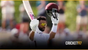 হোপ,গ্রিভসের প্রতিরোধে টেস্ট পঞ্চম দিনে টেনে নিল ওয়েস্ট ইন্ডিজ