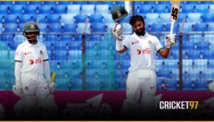 Shadman’s Century Anchors Bangladesh Despite Late Setback on Day 2