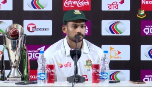 We Lost the Match in the First Innings, Admits Shanto