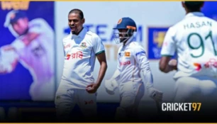 গলে চলছে ব্যাটারদের রাজত্ব, তাইজুলের শিকার উদারা