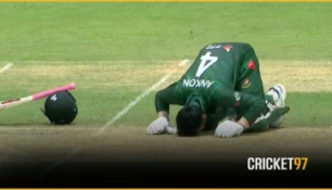 সোহান, অংকনের সেঞ্চুরিতে বাংলাদেশের রান ৩৪৪