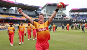Zimbabwe pulled off a major upset in the T20 World Cup, defeating Australia by 23 runs