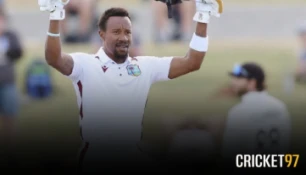 হজের লড়াকু সেঞ্চুরিতে ফলোঅন এড়ানোর চেষ্টায় ওয়েস্ট ইন্ডিজ