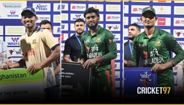 ম্যাচ সেরা শান্ত, জাকের-নাসুমও পেলেন সমান প্রাইজমানি