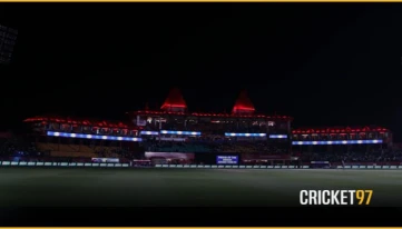 বন্ধ ধরমশালার ফ্লাডলাইট, ম্যাচ পরিত্যক্ত