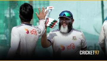 চট্টগ্রামের নেটে ব্যাটিং করলেন মুশতাক, উইকেট হারালেন তাইজুলের বলে