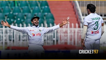 তাসকিনের জোড়া উইকেট, শরিফুল ফেরালেন ব্র্যাথওয়েটকে