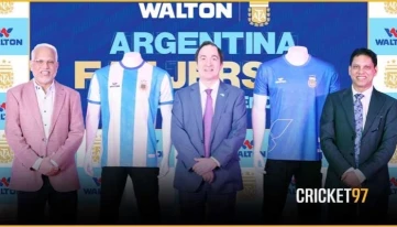 Walton Unveils Argentina Fan Jersey in Bangladesh for the First Time