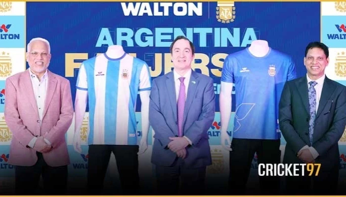 Walton Unveils Argentina Fan Jersey in Bangladesh for the First Time