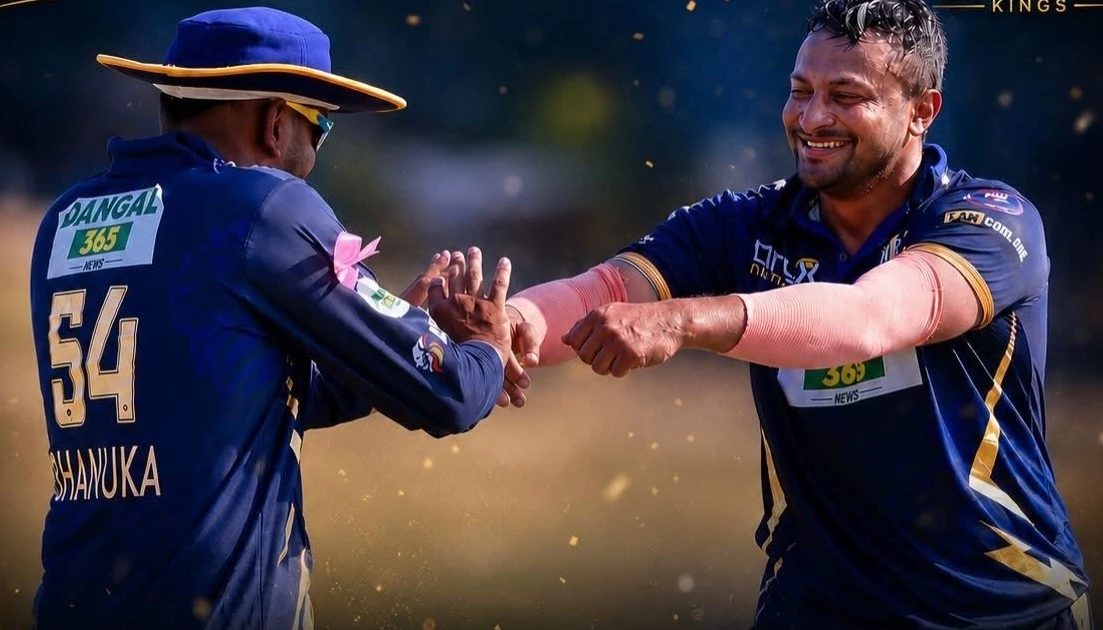 Shakibs Impactful Cameo Helps Jaffna Kings Secure Thrilling Five-Run Victory in LPL