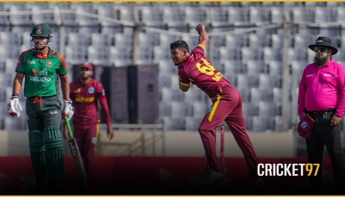 Rishads explosive finish - West Indies spinners make history
