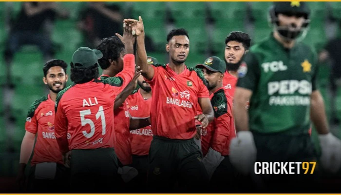 পাকিস্তান সিরিজ শেষ শরিফুল ইসলামের