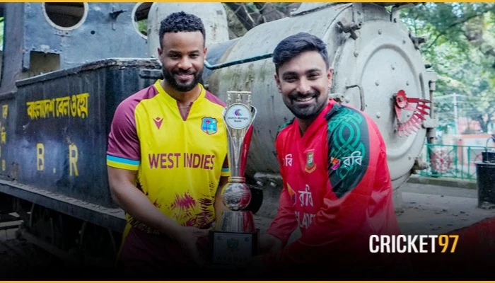 Bangladesh-West Indies T20 Trophy Unveiled at Historic CRB in Chattogram