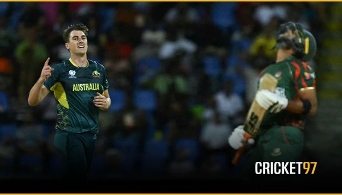 কামিন্সের হ্যাটট্রিক, লজ্জার রেকর্ডে জড়িয়ে রিয়াদ ও বাংলাদেশের নাম