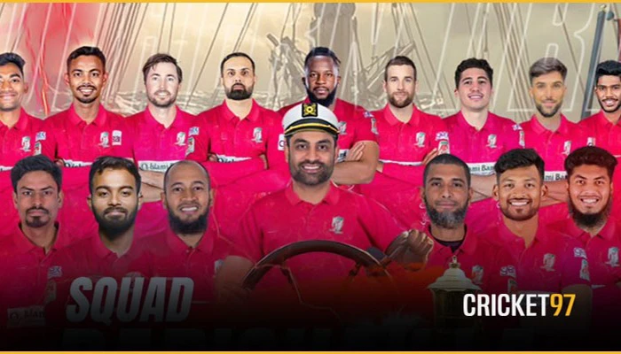 বিপিএল ২০২৫: ফরচুন বরিশালের চূড়ান্ত স্কোয়াড ও সব ম্যাচের সূচি